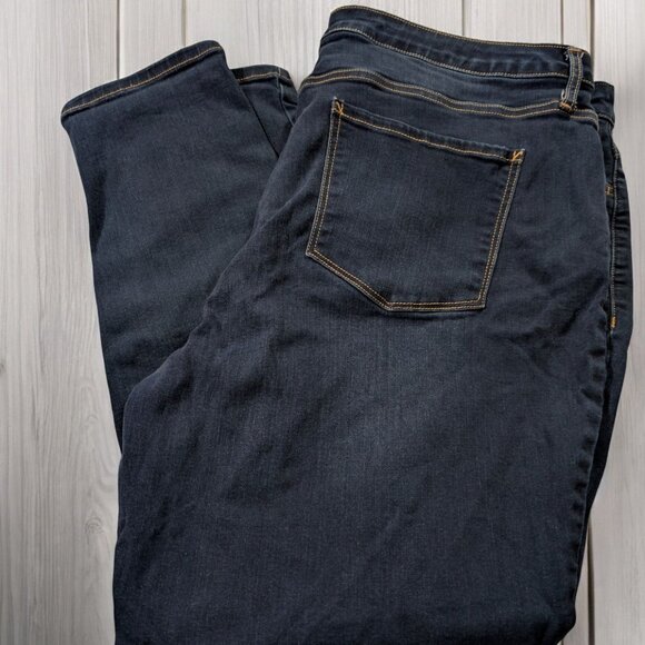 Ana A New Aproach High Rise Skinny Jeans Plus Size 22W 22 W Stretch ButtonFly - Picture 2 of 9